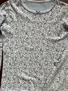 Floral Girls Night Suit Set