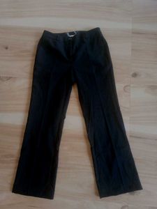 Black Bootcut Trousers
