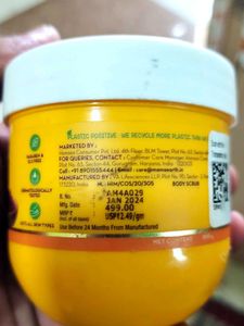 Mamaearth UBTAN Body scrub....