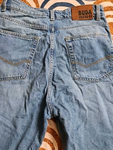 Distressed Light Wash Jeans