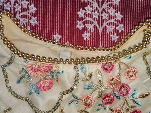 Floral Embroidered Cape Top