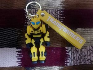 Bumblebee Transformer Keychain