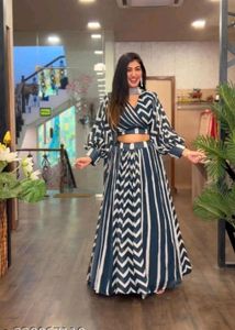 Urbane Party Wear Women Ethnic Skirt And Top