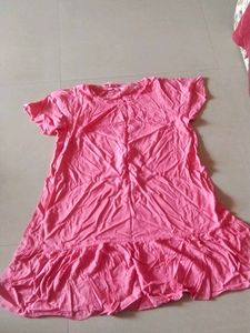 Cute Pink Girls Dress
