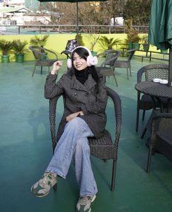 Heavy Buttoned Overcoat
