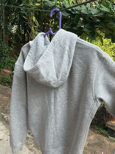 Gray Zip-Up Hoodie