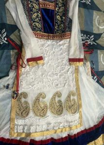 Elegant Embroidered Anarkali Dress