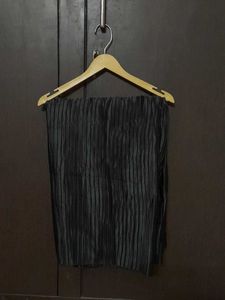 🖤 Black Brand New Designer Satin Saree