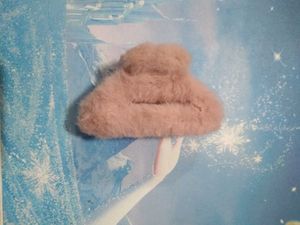 Baby Pinky Puffy Soft Hair Clutch