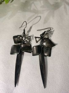 Bronze Metalic Earings