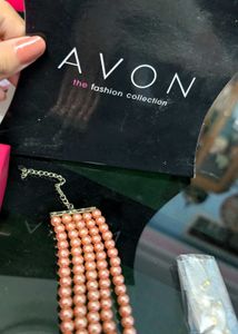 Avon Pearl Jwellery Set