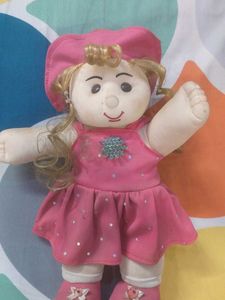 Vintage Pink Rag Doll