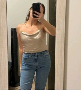 ZARA Silky Cami Top
