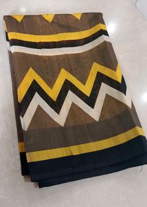 Brown Saree