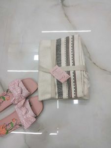 Brand New Tassled Boho Cotton Rug