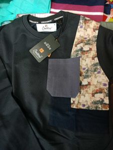 Black T Shirt Sweatshirt