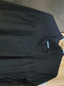Black Button-Down Abaya