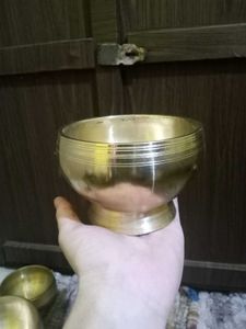 3 Heavy Bronze Traditional Bowl