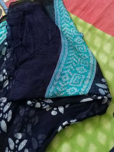 Printed Kurti And Trouser Suit