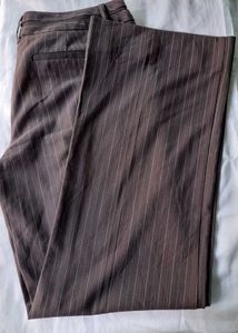 Formal  Brown High Waist Pant