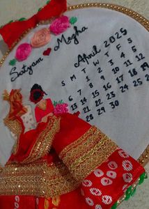 Customize Wedding Hoop Embroidery Gift