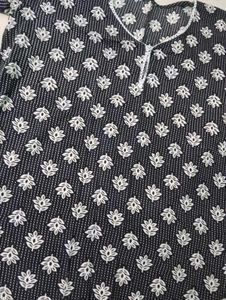 Floral Print Short Kurti