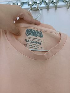 Naruto T Shirt (Peach)