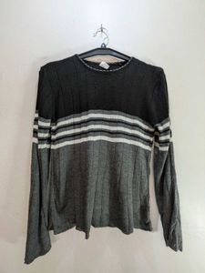 Striped Knit Sweater