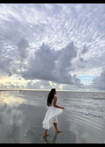 White Midi Dress