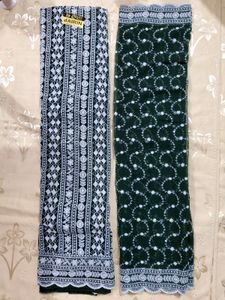Georgette Chikankari Semi Stitched Suit