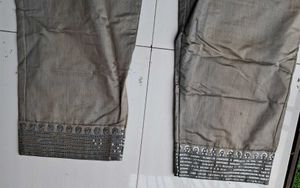 Sequins Work Pant Kurti Set