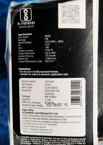 Goldmedal 9w Bulb 10 Piece