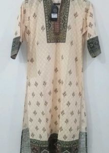 New Aura Brand Elegant Printed Kurta With Pant