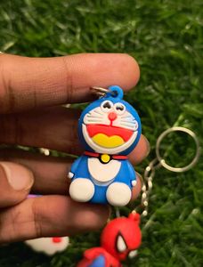 Pack Of 10 Premium Quality Silicon Key Chain