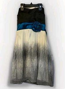 🩵🥀sale🎊🎊Elegant Strapless Dress