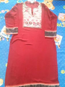 Suit With Silky Duppata
