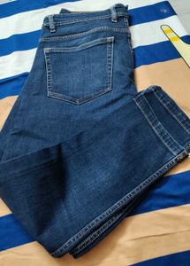 Dark Blue Denim Jeans