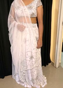 Net White Choli