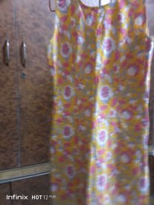 Floral Print Kurta