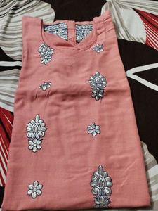 Embroidery Suit With Anyone Nose Stud Free