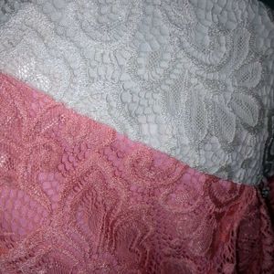 Pink Lace Dress