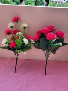 Pink Flower Bunches
