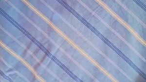 Light Sky Blue Xl Women Stripped Shirt