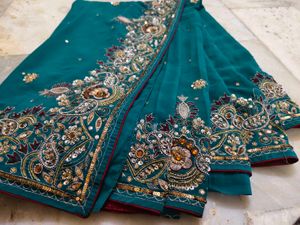 Beutiful 😍 Aari Tari Zari Work Saree