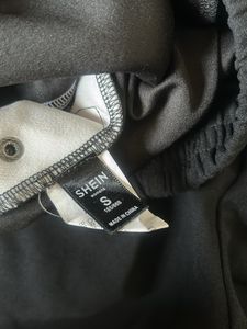Black &amp; White Track Pants