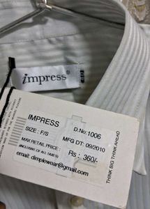 Striped Formal Shirt