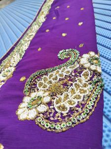 💅PREMIUM SAREE WITH BLOUSE