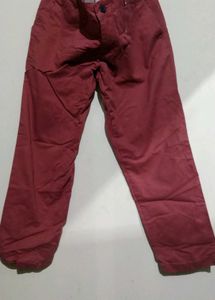 Red Chino Pants