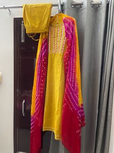 Yellow Kurta Set