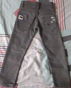 Boy&#39;s Grey Denim Jeans